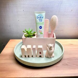 מארז מתנה ליולדת - לבת (ורוד בהיר) חד קרן