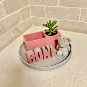 מארז מתנה ליולדת - לבת (ורוד כהה/אפור)