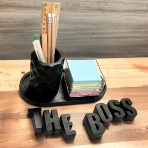 מארז מתנה למנהל THE BOSS שחור