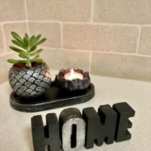 מתנה לבית חדש - שחור כסף