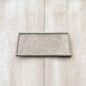 מגש מלבן גדול אפור